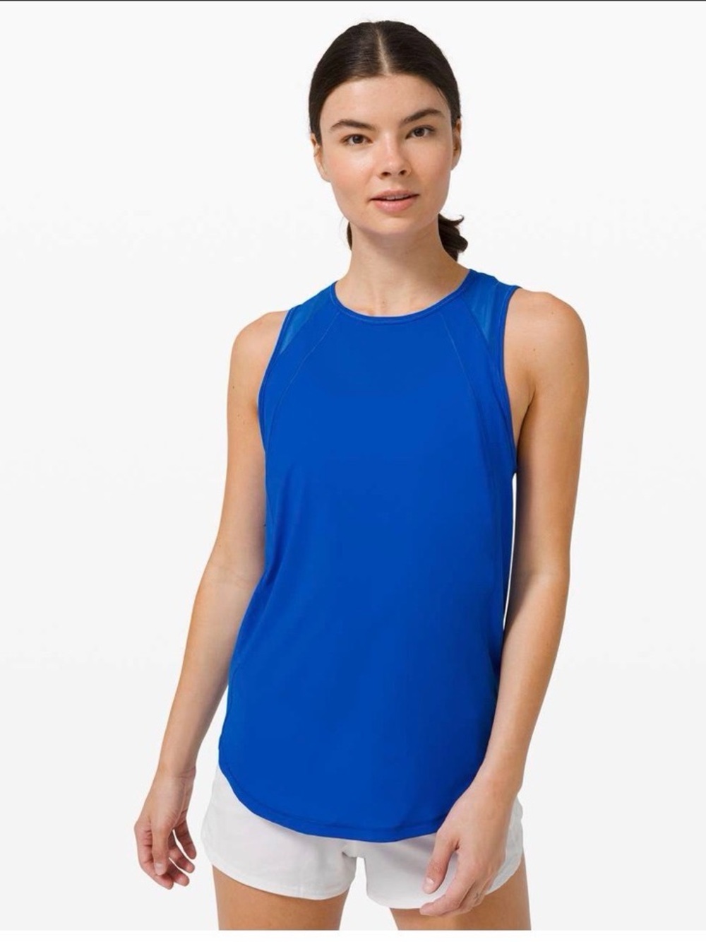 NWT New Lululemon Sculpt Tank Cerulean Blue Size 6